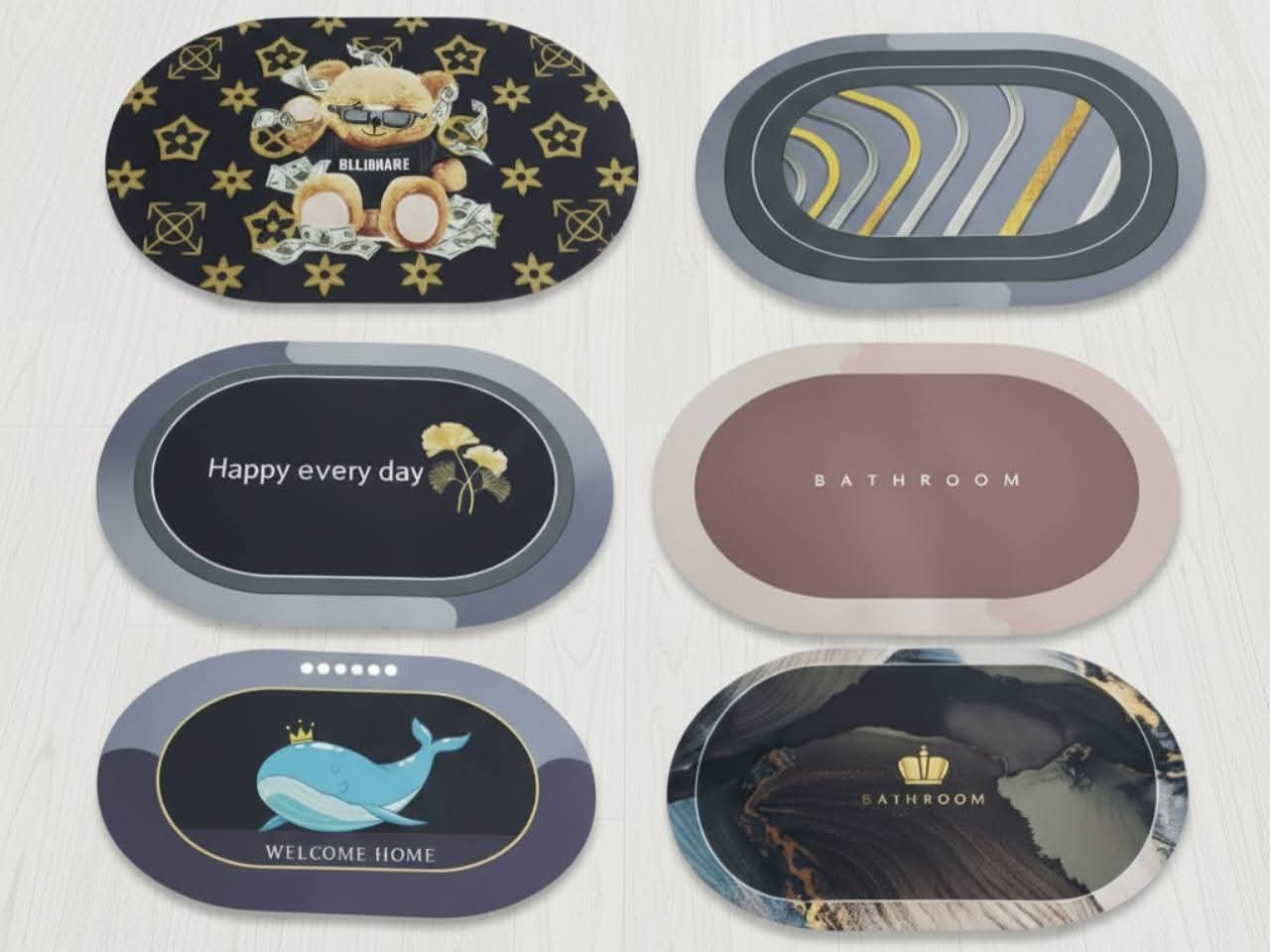 سجادة حمام مانعة للانزلاق