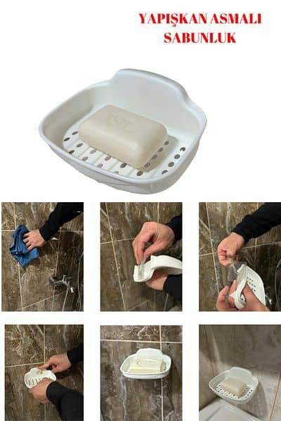 ستاند صابون لاصق – ذاتي التصريف